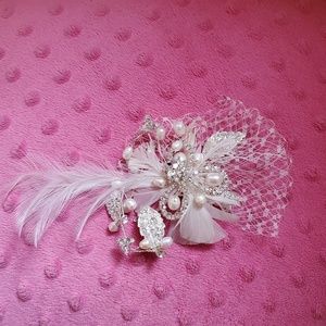 Wedding hair barrette